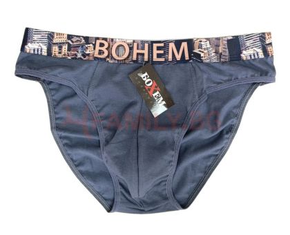 Мъжки слипове с ластик Бохем, размери M - 4XL
