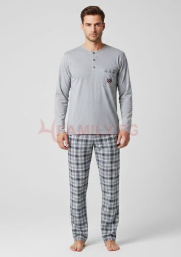 Мъжка пижама памук, размери M - 4XL