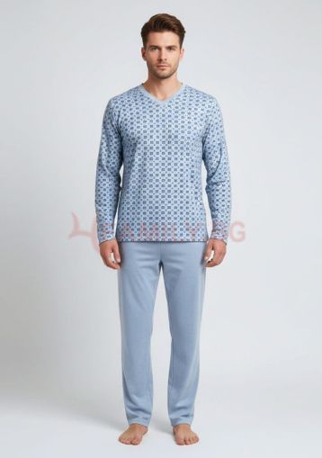 Мъжка пижама вата, размери M - XL