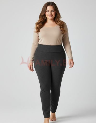 Макси дамски вълнен клин, размери 2XL - 4XL