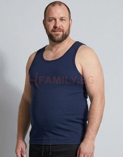 Син потник макси размери 3XL - 4XL