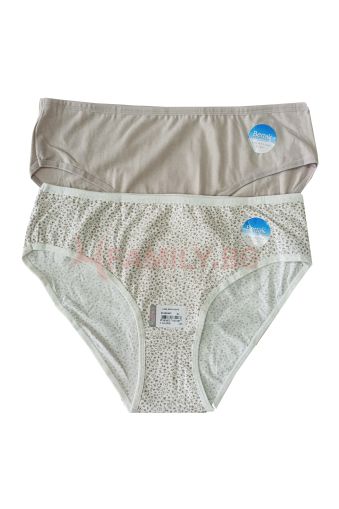 Комплект от 2 броя памучни бикини, размери от XL до 3XL