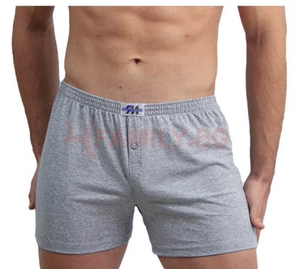 Комплект от 2 броя боксери 100% памук, размери от XL до 6XL