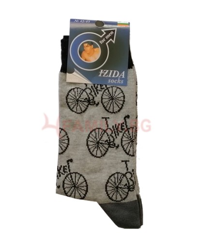 Чорапи с мотив колело, размери 42-45