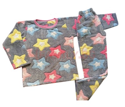 Дамски пухени пижами Звезди, размери XS - XL