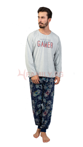 Мъжки пижами GAMER, размери M - L