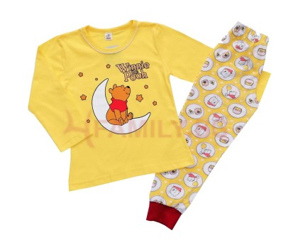 Детска пижама с Мечо Пух, размери 98см - 110см