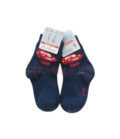 Детски чорапи CAR тъмносини,  размер 2-3г