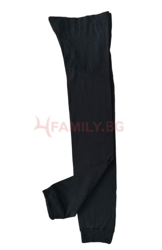 Черен клин-чорапогащник 60 DEN, размери 122см - 146см
