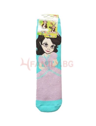 Термо чорапи с Принцеса София, размер 23-26