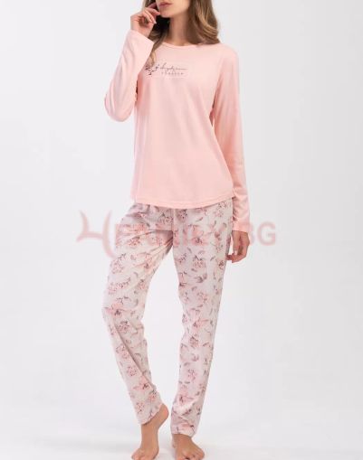 Дамска пижама макси размери 1XL - 4XL
