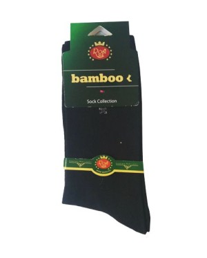 Черни мъжки чорапи Бамбук, размери 40-46