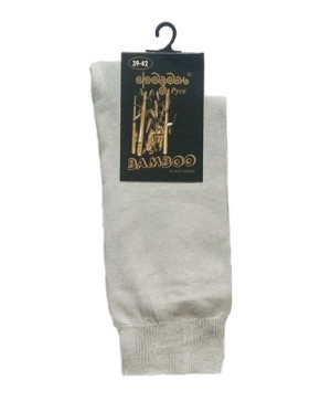 Летни чорапи Бамбук сиви, размери 39 - 46