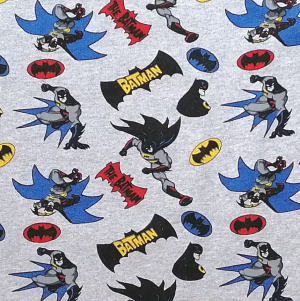 Ватирани детски пижами с Батман