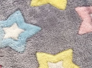  Детски пухени пижами Звезди, размери 116см - 146см