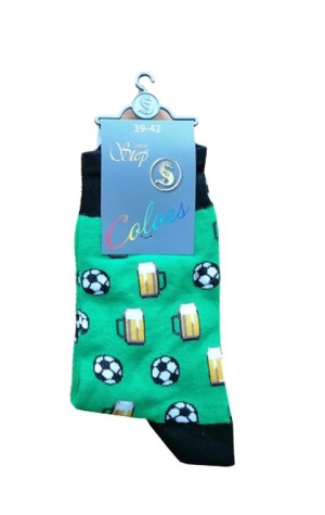 Чорапи с мотив Бира и топки, размер 39-42