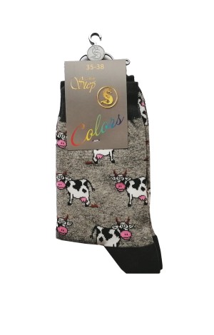 Чорапи с мотив Крави, размер 35-46