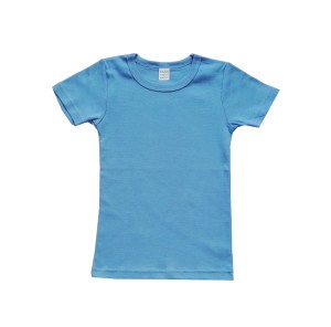Синя тениска рипс, размери 104см - 146см