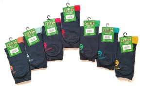 Емоджи чорапи комплект 7 броя, размери 35-38