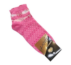 Дамски чорапи къс конч розови, размер 36-40