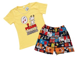  Детска пижама със Снупи, размери 122см - 134см