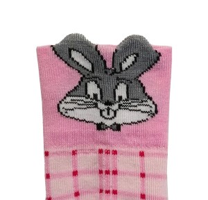 Детски чорапи Зайче, 3 броя, размери 1 - 4 години