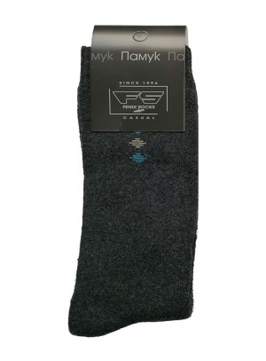 Мъжки термо чорапи графит, размер 42-44