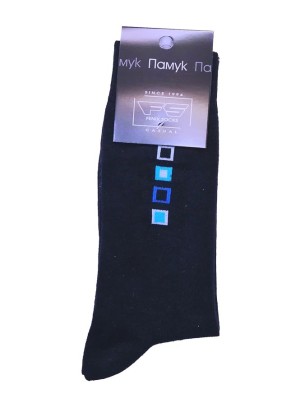 Мъжки чорапи тъмносини, размер 42-44