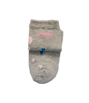  Детски чорапи Цветни сърца, размер 5 - 6 години