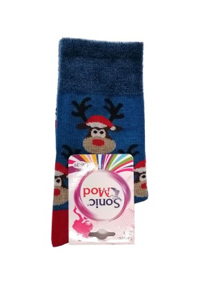 Коледни чорапи Хо-Хо-Хо, размер 36-44