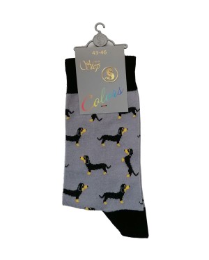 Чорапи с мотив Кучета, размер 43-46