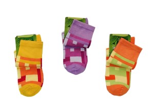 Шарени чорапи в микс цветове, размер 36-39