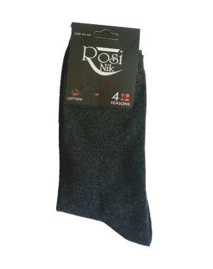 Мъжки чорапи 4 сезона графит, размери 39-46