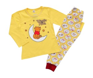 Детска пижама с Мечо Пух, размери 98см - 116см