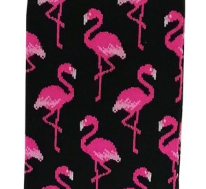 3/4 чорапи с мотив Фламинго, размери 35-41