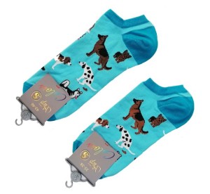 Чорапи терлик с мотив Кучета, размер 43-46