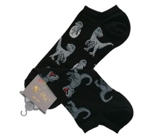 Чорапи терлик с мотив Динозаври, размер 43 - 46