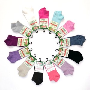  Детски чорапи терлик Бамбук микс цветове, размер 27-30