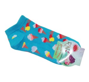 Чорапи терлик с мотив Сладоледи, размер 36-40