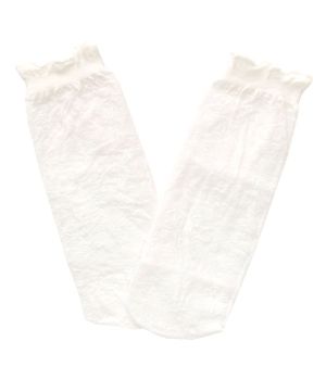 Детски бели чорапи фигурални, размери 5 - 12г