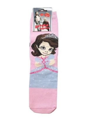 Детски чорапи с Принцеса София, размер 31-34