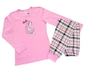 Детска пижама с Барби, размери 134см - 158см