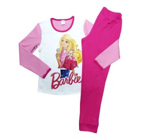 Плътни пижами интерлог Барби, размери 128см - 158см