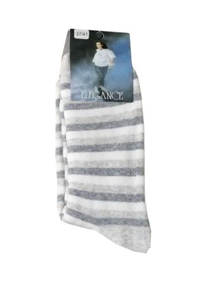 Дамски термо чорапи райе, размер 37-41
