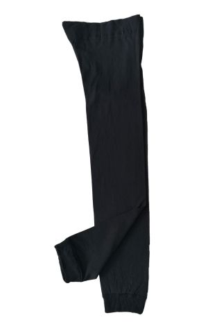 Черен клин-чорапогащник 40 DEN, размери 122см - 134см