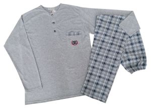 Мъжка пижама памук, размери M - 4XL