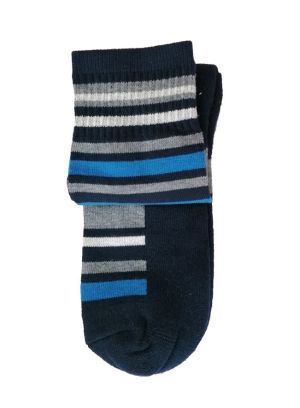 Термо чорапи райе тъмносиньо, размер 36-39