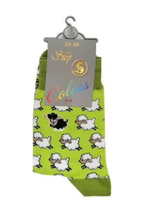 Чорапи с мотив Овце, размери 35-46