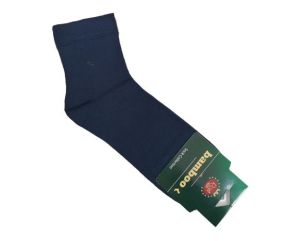 Чорапи Бамбук с къс конч, тъмносини, размер 40-46