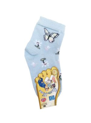  Бебешки чорапи Пеперуди, размер 1-2г